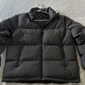 Men's Jack Wolfskin Gray 550 Puffer Jacket US Medium